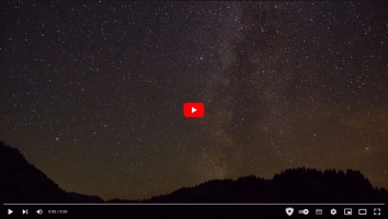 Zeitrafferaufnahme 3. Nacht - Südwesthimmel